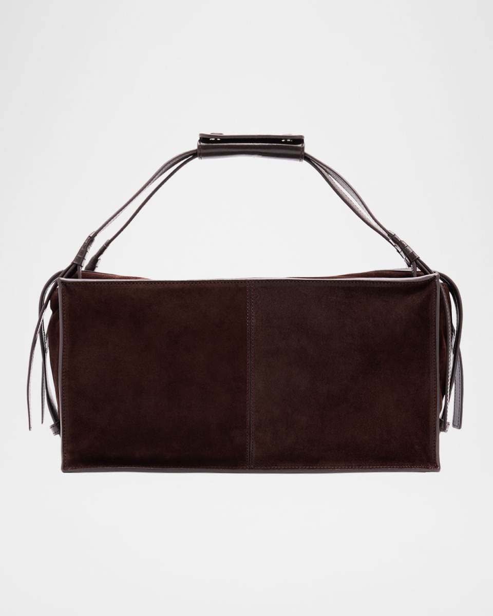 Harold Slouchy Suede Top-Handle Bag